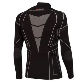 Термокофта X TECH Maglia Race 3 Munica Lunga lupetto Nero S/M Черная (Maglia_Race3_Lupetto_S/M), Размер: S/M, изображение 2