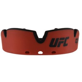 Капа для бокса OPRO Silver UFC Hologram Red/Black (art.002259001)