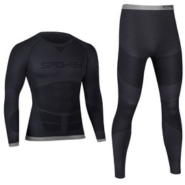 Комплект термобелья мужской Spokey Dry HI Optima L/XL Black 929986, Размер: L/XL