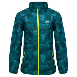 Мембранна куртка Mac in a Sac Edition Teal Camo XL (SS19-TCAM-U-XL), Розміри: XL, Колір: Зелений/Камуфляж