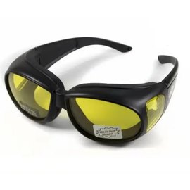 Очки защитные с уплотнителем Global Vision Outfitter Anti-Fog желтые (1АУТФ-30), Цвет оправы: Чёрный, Цвет линз: Жёлтый, изображение 2