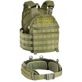 Жилет тактический Defcon 5 Carrier With Belt od green (D5-BAV13 OD), Цвет: Зеленый
