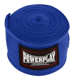 Бинты для бокса PowerPlay 3046 синие 4.5м (PP_3046_4,5m_Blue), изображение 3