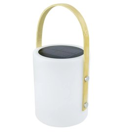 Фонарь кемпинговый Bo-Camp Longford Solar 150 Lumen Bamboo/White (5818878) DAS301729