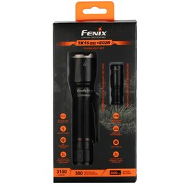 Фонарь ручной Fenix TK16 V2.0 + Фонарь ручной Fenix E02R (TK16V20E02R), изображение 3
