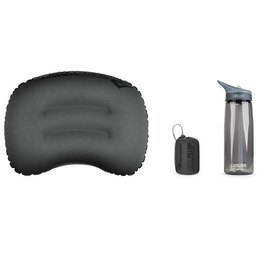 Надувная подушка Sea to Summit Aeros Ultralight Pillow Grey (STS APILULRGY), Цвет: Серый, Размеры: 12х36х26 см, изображение 2