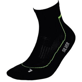Носки InMove RUNNER DEODORANT SILVER rds.black/green .35–37, Размеры: 35-37, Цвет: Black/Green