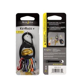 Органайзер для ключей с карабином S-Biner KeyRack сталь (94664022249)