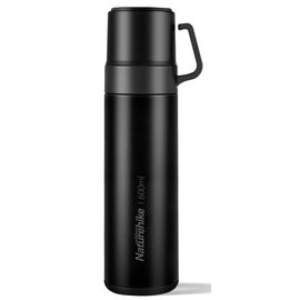 Термос Naturehike NH17S020-B, 304 сталь, 0.6 л, черный 6927595724132, Цвет: Чёрный, Объём: 0.6 л