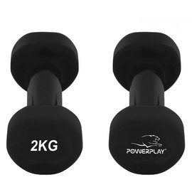 Гантель PowerPlay 4125 виниловая 2*2 кг  (PP_4125_2kg_2in), изображение 2