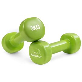 Гантель PowerPlay 4125 виниловая 2*3 кг  (PP_4125_3kg_2in)