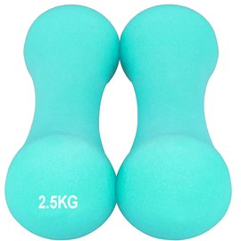 Гантель PowerPlay 4126 неопреновая 2*2.5 кг (PP_4126_2.5kg_2in), изображение 3