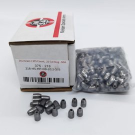 Свинцовые пули NSA 5,5 мм 20.2 Gr/1.30 g, 375 шт/уп (218-HS-HP-DB-20.2-375)