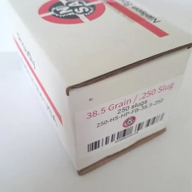 Свинцовые пули NSA 6,35 мм 38.5 Gr/2,49 g, 250 шт/уп (250-HS-HP-FB-38.5-250)