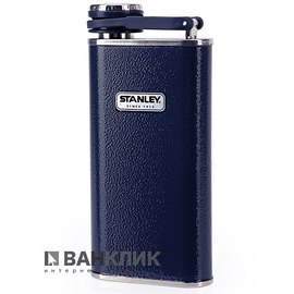 Фляга Stanley Classic объемом 0.23л темно-синяя (6939236321662)