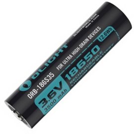 Аккумуляторная батарея Olight 18650 HDС (10A) 3500mAh (ORB2-186S35)