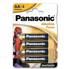Батарейка Panasonic ALKALINE POWER AAА BLI 4шт., Power Rangers (LR03REB/4BPRPR)