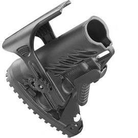 Приклад FAB Defense GLR-16 CP з регульованою щокою для AR15/M16 (fx-glr16cp), Колір : Чорний, зображення 2
