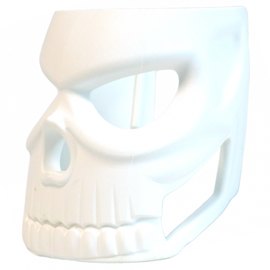 Сменная панель FAB Defense на накладку MOJO Scull белый (2410.01.76), Цвет : Белый, изображение 2