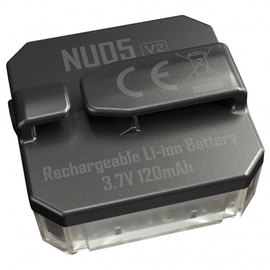 Налобный фонарь Nitecore NU05 KIT V2 + велосипедный маяк (6-1436_v2), изображение 3