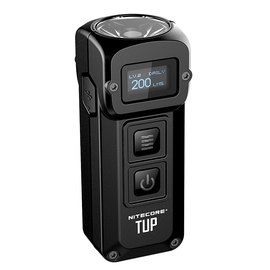 Фонарь-брелок Nitecore TUP с OLED дисплеем черный (6-1344_black), изображение 4