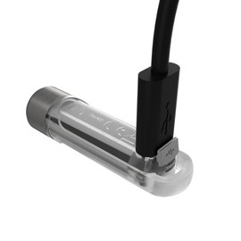 Фонарь-брелок Nitecore TIKI GITD Blue люминесцентный с ультрафиолетом (6-1385_GITD_blue), изображение 4