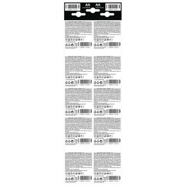Батарейка Duracell AA 2х10 шт (6768607), зображення 2