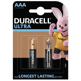 Батарейка Duracell AAA KPD 02*10 Ultra 1x2 шт (6443616)