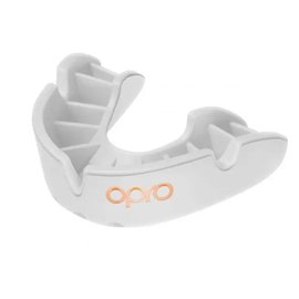 Капа для бокса OPRO Bronze (возраст 11+) White (art.102500004), Цвет: Белый, изображение 2