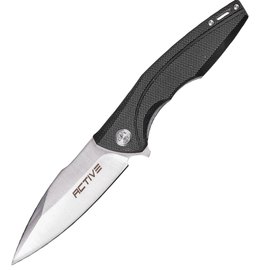 Кишеньковий ніж Active Varan Black (VK-JJ085B), Колір: Чорний