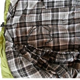 Спальный&nbsp;мешок&nbsp;Tramp&nbsp;Kingwood Long одеяло правый темно-оливковый/серый 230/100 UTRS-053R-L, изображение 6