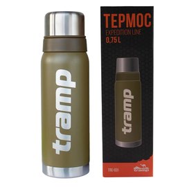 Термос&nbsp;Tramp Expedition Line 0,75 л UTRC-031-olive, Цвет: Olive, изображение 4