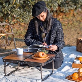 Стол раскладной Naturehike L MDF outdoor folding NH20JJ028 светлое дерево (6927595771419), Цвет : Коричневый, изображение 3