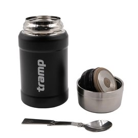 Термос Tramp 800 мл в чехле, черный UTRC-132-black, Цвет: Чёрный, изображение 3