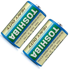 Батарейка Toshiba C 1x2 шт (6409767)