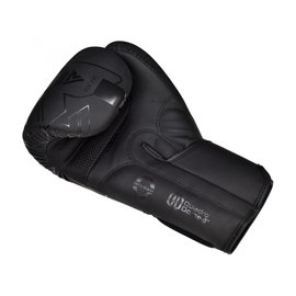 Боксерские перчатки RDX F6 Kara Matte Black 10 унц (3270_402997), Вес: 10 унций, Цвет: Чёрный, изображение 2