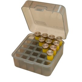 Коробка MTM Dual Gauge Shotshell Case 3.5" на 25  набоїв кал. 12/89 димчатий (S25-12M-41), Колір: Димчатий