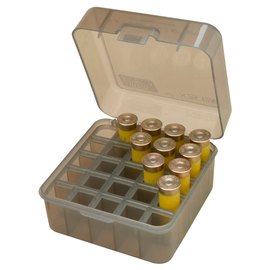 Коробка MTM Dual Gauge Shotshell Case на 25 патронів кал. 12/16/20 димчатий (S25D-41), Колір: Димчатий