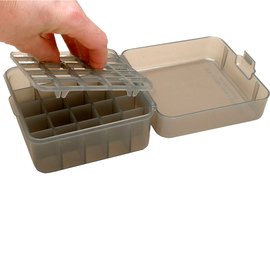 Коробка MTM Dual Gauge Shotshell Case на 25 патронов кал. 12/16/20 зеленый (S25D-11), Цвет : Зелёный, изображение 2