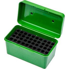 Коробка MTM H50-RM на 50 набоїв кал. 22-250 Rem зелений (H50-RM-10)
