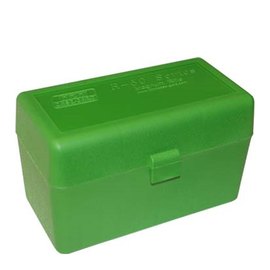Коробка MTM RLLD-50 на 50 патронов кал. 6,5x284 Norma зеленый (RLLD-50-10), изображение 2