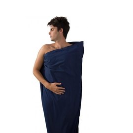 Вкладыш для спального мешка Sea to Summit Premium Cotton Liner Mummy, Navy Blue (STS AMUMMYOSNB), изображение 2