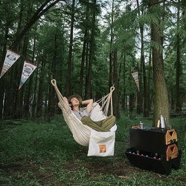 Кресло Naturehike подвесное NH22DC003 бежевый (6927595707227), Цвет: Бежевый, изображение 3