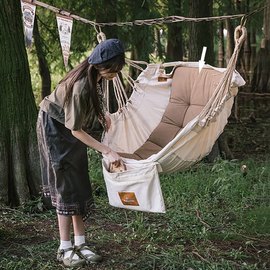 Кресло Naturehike подвесное NH22DC003 бежевый (6927595707227), Цвет: Бежевый, изображение 5