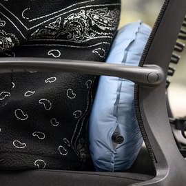 Подушка самонадувная Naturehike NH20ZT006 голубой (6927595773864), Цвет: Голубой, изображение 4