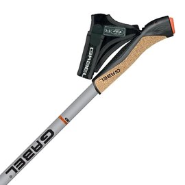 Палки для скандинавской ходьбы Gabel X-1.35 Active Knife Black/Orange 120 (7008361151200), изображение 2