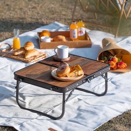 Стол раскладной Naturehike L MDF outdoor folding NH20JJ028 темное дерево (6927595771426), Цвет : Тёмное дерево, изображение 5