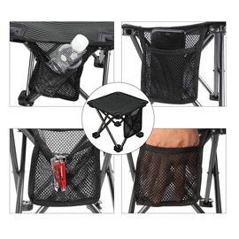 Складной стул KingCamp Mini Folding Stool Camouflage/Blue KC1903, изображение 5