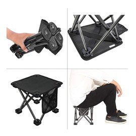 Складной стул KingCamp Mini Folding Stool Camouflage/Blue KC1903, изображение 6