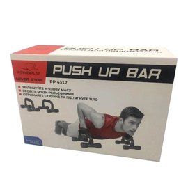 Упоры для отжимания от пола PowerPlay 4317 пластиковые прямые (PP_4317), изображение 4